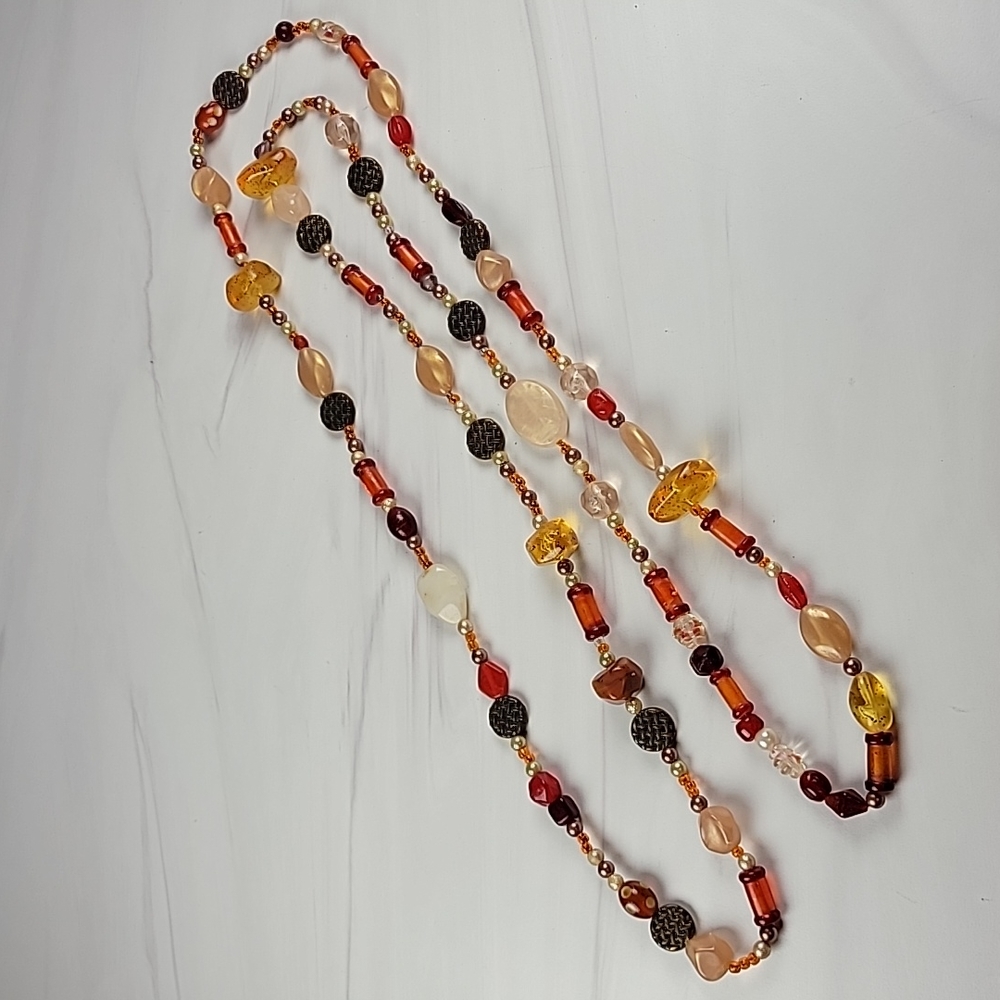 Hand beaded necklace